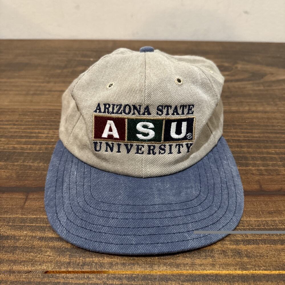 Arizona State Hat ASU Sun Devils Strapback Cap University Square Vintage USA 90s